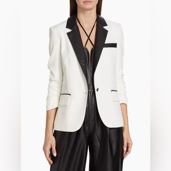 Generation Love Lexi Two-Tone Single-Button Blazer - Picture 3 of 10